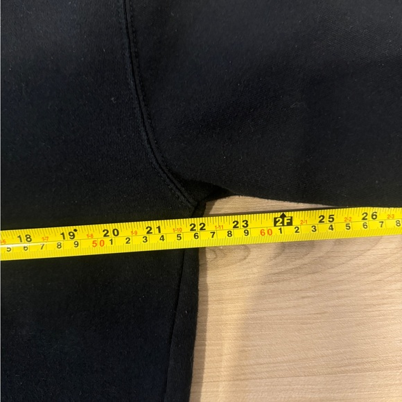 Black medium men’s hoodie from Rip & Dip has a white cat graphic throughout - Picture 10 of 10